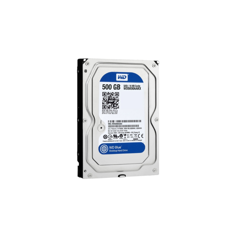 DISQUE DUR INTERNE 3.5" WESTERN DIGITAL BLUE 500 GO